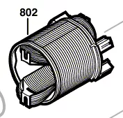 Stator réf. 2 615 298 792 Dremel